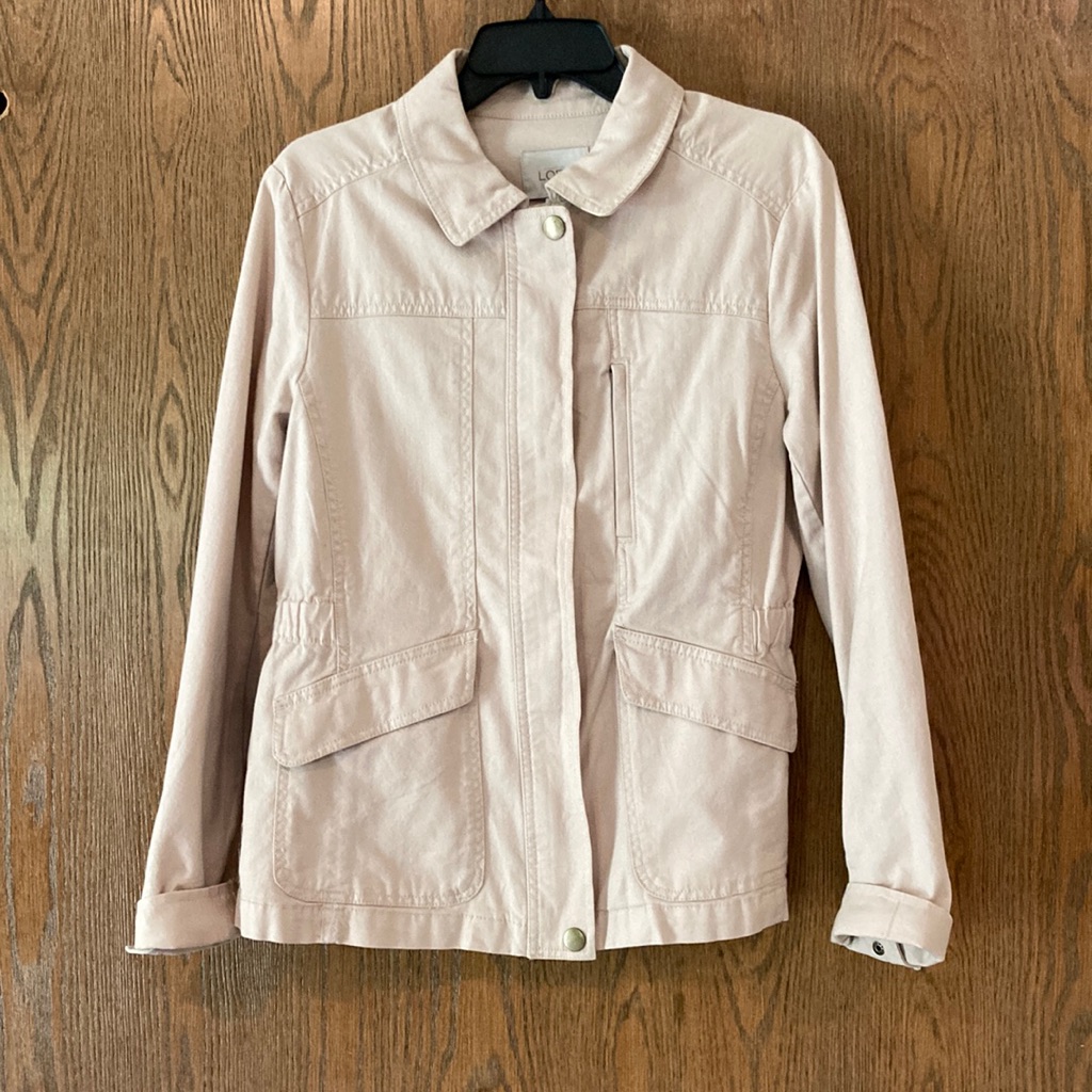 Loft Spring/Fall Mostly Cotton Jacket (Never Worn)